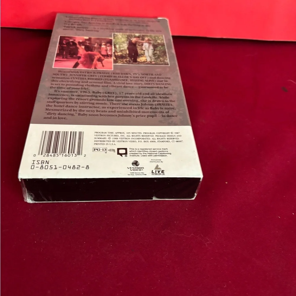 New in Factory sealed packaging VHS movie dirty dancing